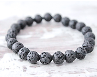 Lava Rock Bracelets for Essential Oils